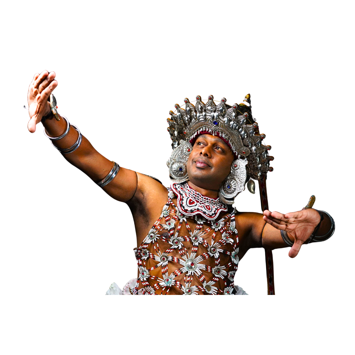 Sri Lankan cultural dancer